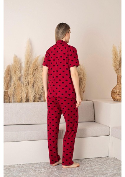 Kısa Kollu Milan Gömlek Pijama Takımı- Genç Anne Serisi fiyatları