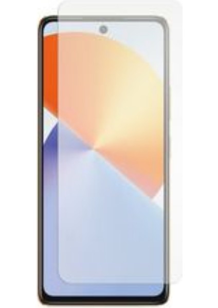 Infinix Hot 40i Uyumlu Şeffaf Temperli Cam Ekran Koruyucu