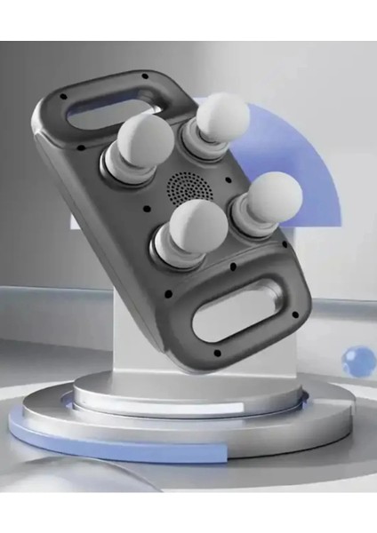 Drimori 4 Başlıklı Masaj Tabancası - Ergonomik Derin Doku Sırt ve Boyun Masaj Aleti Sızı Giderici modelleri