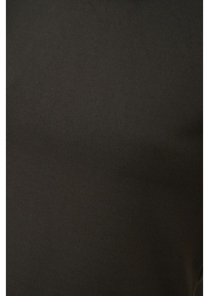 Kadın Bisiklet Yaka Uzun Kollu Üst Black