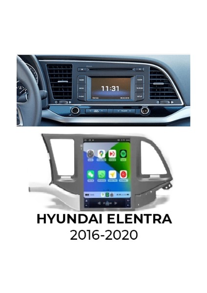 Hyundai Elantra Tesla 2015/2018 6gb Ram 128GB Hafıza Carplay Kamera Android Multimedya fiyatları