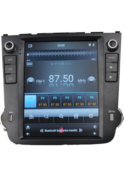 Honda Crv Tesla 2007/2012 8gb Ram 128GB Hafıza Carplay Kamera Android Multimedya