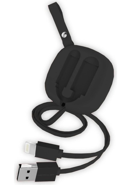 S80 Lightning Kablo iphone Uyumlu 20CM-1M 2A - SIYAH-(5796) - SBS1130-9714