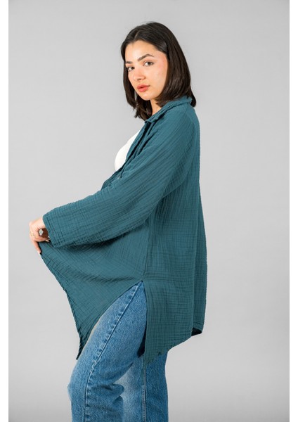 Müslin Kadın Yakalı Kimono modelleri