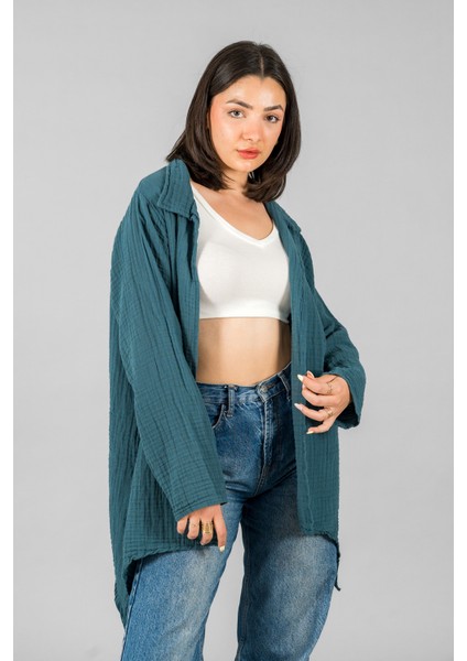 Müslin Kadın Yakalı Kimono fırsatları