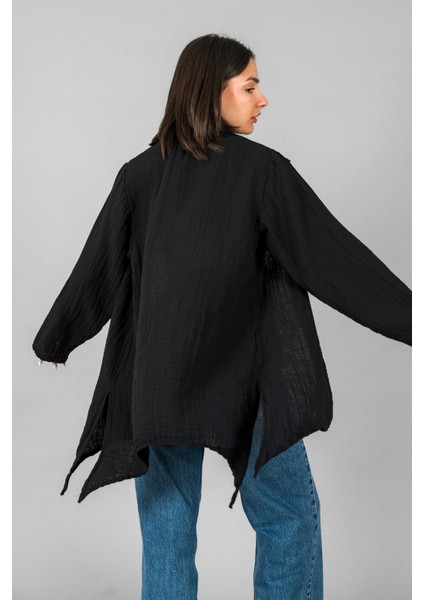 Müslin Kadın Yakalı Kimono modelleri