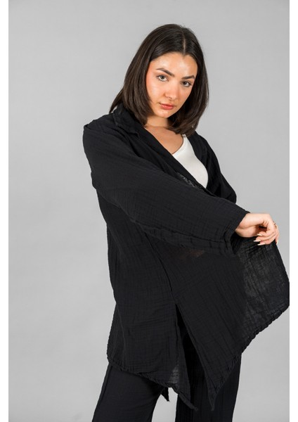 Müslin Kadın Yakalı Kimono indirimleri