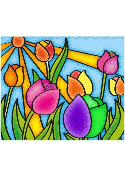 Nessiworld 5001 Kumtoys Cam Vitray - Glass Painting / +6 Yaş indirimleri