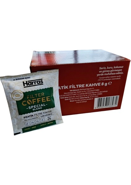 Tek Kullanımlık Filtre Kahve Special Blend 1 Koli (32 Adet) fiyatları