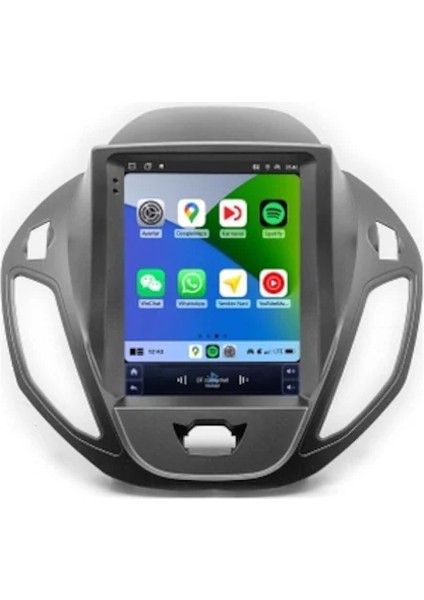 Ford Courier Tesla Delux 2014/2023 6gb Ram 128GB Hafıza Carplay Kamera Android Multimedya