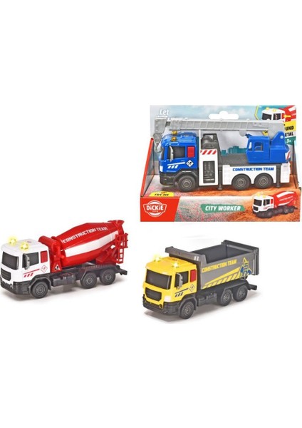 Nessiworld 203722014 Şehir Iş Makineleri -Dickietoys
