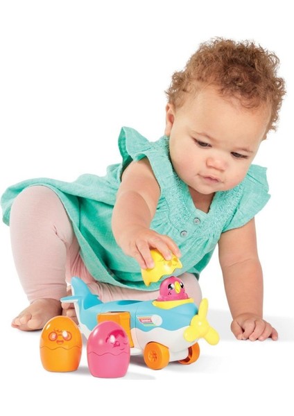 Nessiworld 73147 Tomy - 2si1 Arada Uçak ve Saklambaçlı Yumurtalar 12-36 Ay modelleri
