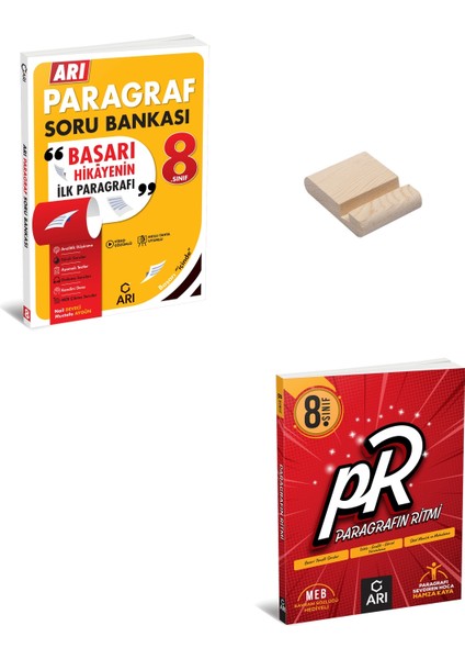 Lgs 8. Sınıf Paragraf Soru Bankası ve Paragrafın Ritmi + Telefon Standı