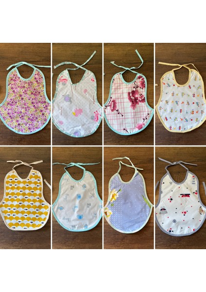 3 Adet Yenidoğan Kız Erkek Bebek Çocuk Önlük Mama Önlüğü indirimleri