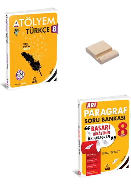 Lgs 8. Sınıf Atölyem Türkçe ve Paragraf + Telefon Standı