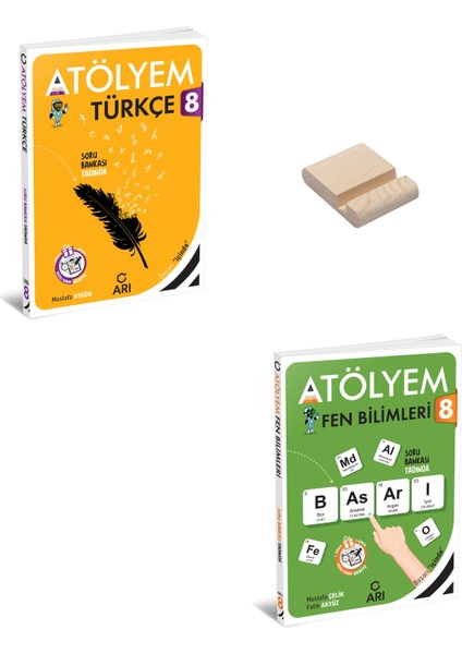 Lgs 8. Sınıf Türkçe ve Fen Bilimleri + Telefon Standı