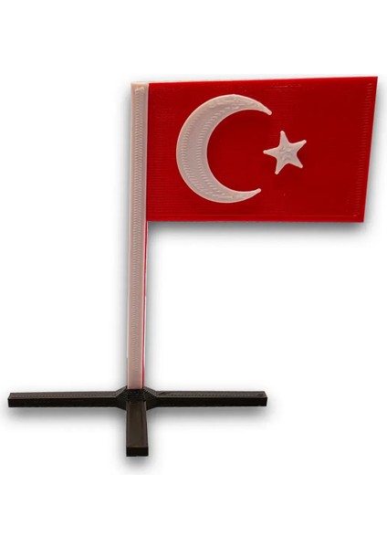 Türk Bayrağı Akvaryum Dekoru