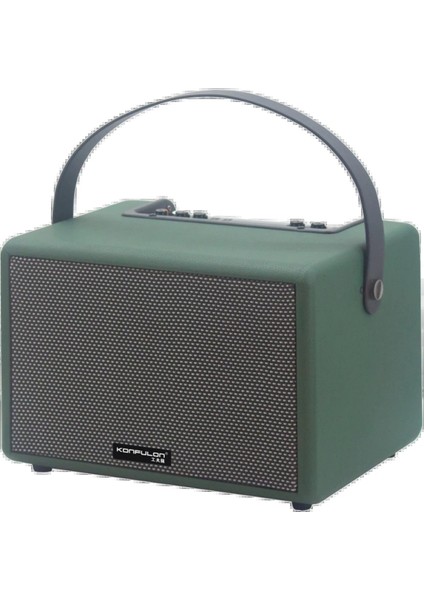 F31 50W Sürücülü 2 Adet Mikrofonlu Bt 5.2 Kablosuz Hoparlör - YEŞIL-(5796) - SBS6548-8206