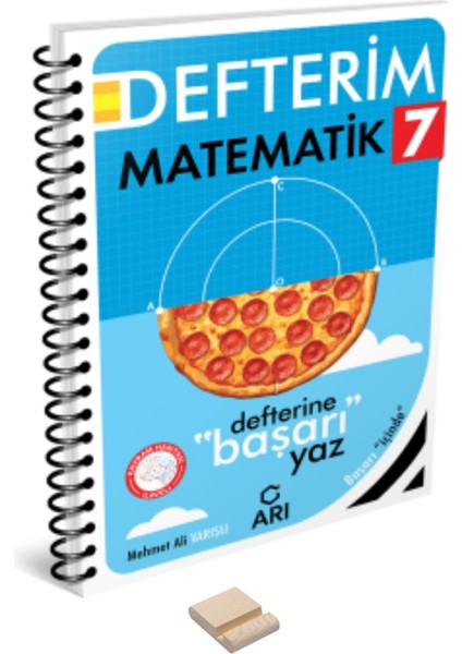 7. Sınıf Matematik Defterim ve Telefon Standı