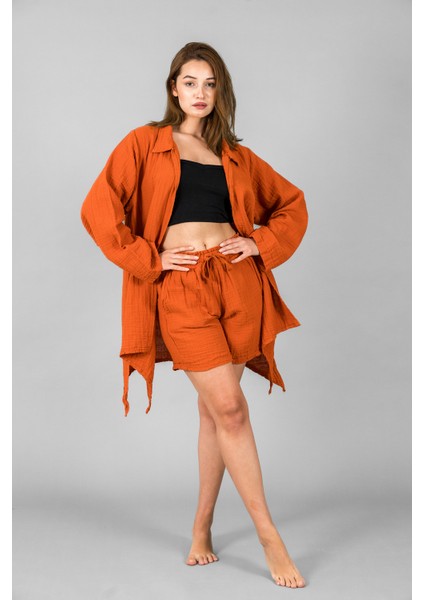 Müslin Kadın Yakalı Kimono fırsatları