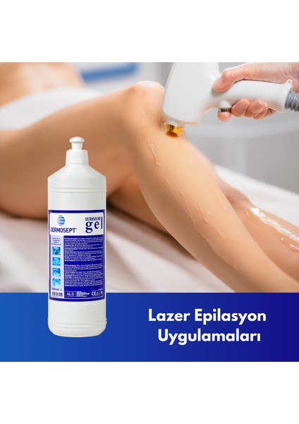 Ultrason Ekg ve Lazer Epilasyon Jeli 1000 ml fiyatları