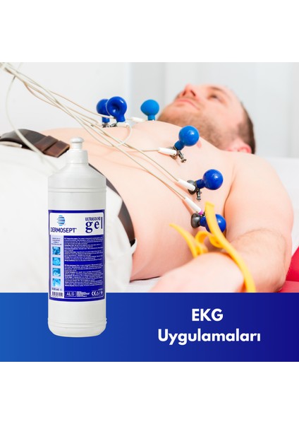 Ultrason Ekg ve Lazer Epilasyon Jeli 1000 ml fırsatları