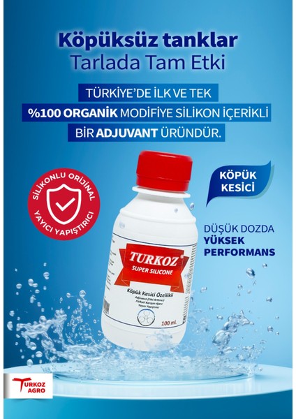 Super Silikon (Non-Ionic) %100 Organik Modifiye Silikon