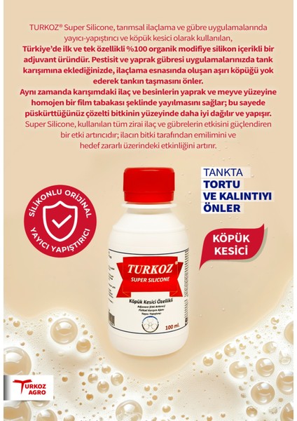 Super Silikon (Non-Ionic) %100 Organik Modifiye Silikon modelleri