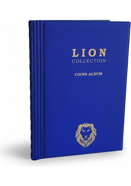 Lion 72 Gözlü Kapamalı Madeni Para Albümü Mavi fiyatları