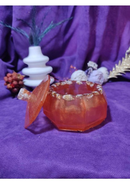 Turuncu Küçük Takı ve Boncuk Kutusu, Şık Saklama ve Hediye Seçeneği fırsatları