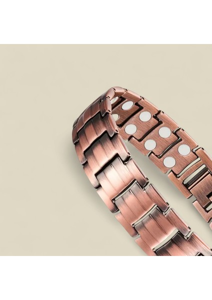 Saf Bakır Manyetik Bileklik | Eklem Ağrısı ve Romatizma Için Şık Tasarım