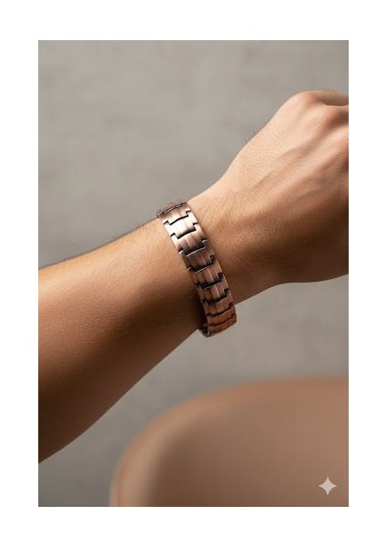 Saf Bakır Manyetik Bileklik | Eklem Ağrısı ve Romatizma Için Şık Tasarım fiyatları