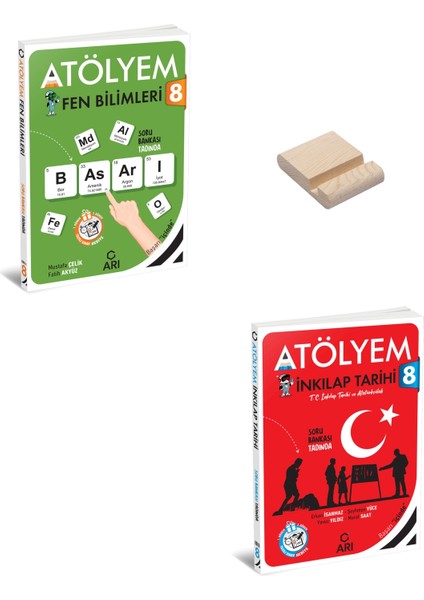 Lgs 8. Sınıf Atölyem Fen Bilimleri ve Inkılap Tarihi + Telefon Standı