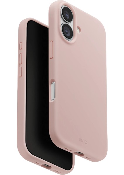 Iphone 17 Kılıf Lino Hue Serisi Magsafe Özellikli Sıvı Silikon Parmak Izi Tutmayan Koruyucu Kapak