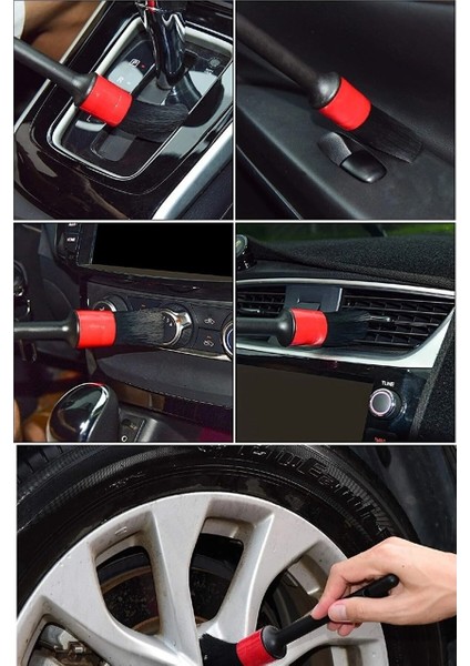 Volvo XC40 P8 Recharge Pro Awd Araca Uygun Oto Detay Fırçası Seti 5 'li - Numaratör Hediyeli modelleri