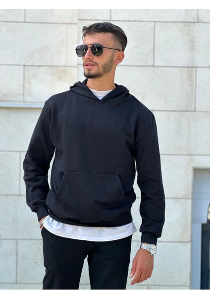 Sweatshirt Kapüşonlu Unisex Basic Düz Basıkız /hoodie / modelleri