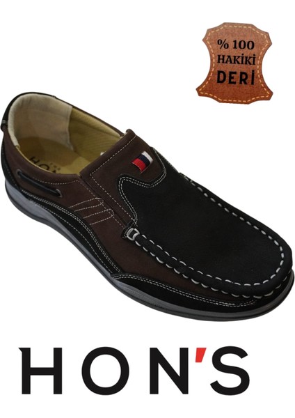 Erkek Günlük Ayakkabı –%100 Hakiki Nubuk Deri, Ortopedik Termo Taban, Rahat ve Şık Slip-On Model