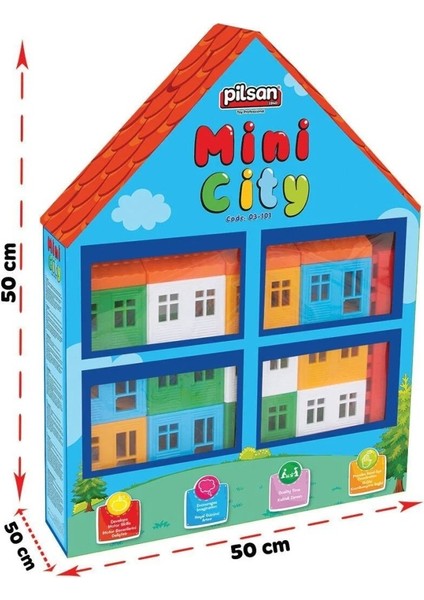 Nessiworld 03 101 Pilsan Mini Kent 34 Parça