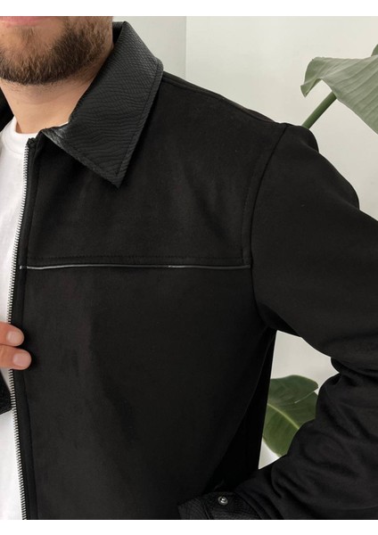 Erkek Siyah Mevsimlik Süet Ceket fırsatları