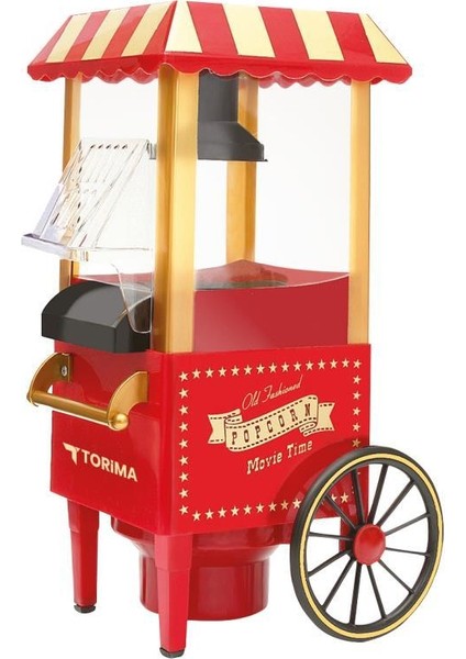 Tpm-01 Kırmızı Yağsız Mısır Patlatma Popcorn Makinesi indirimleri