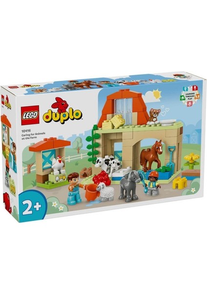 Nessiworld 10416 LEGO Duplo Çiftlik Hayvanlarının Bakımı 74 Parça +2 Yaş