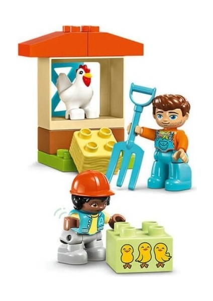 Nessiworld 10416 LEGO Duplo Çiftlik Hayvanlarının Bakımı 74 Parça +2 Yaş modelleri
