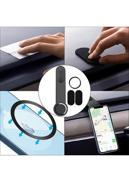 Ally MA-160 Araç Torpido Üstü Katlanabilir Manyetik Telefon TUTUCU-(5775) - ETC8339-6761 modelleri