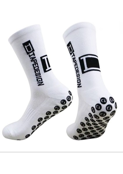 2 Çift Futbol Extra Güçlendirilmiş Kauçuk Kaydırmaz Taban Dikişsiz Maç Sporcu Tozluk Halı Saha Çorap