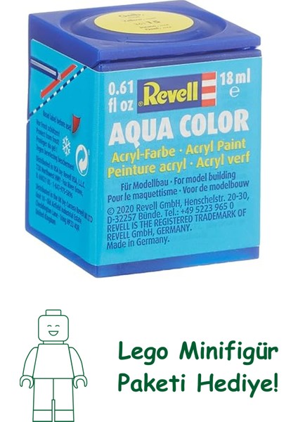 Revell - Su Bazlı Maket Boyası Sarı Mat 18 ml (36115)
