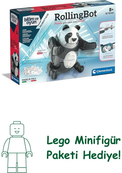 Clementoni Robotik Laboratuvarı - Rollingbot Oyuncak
