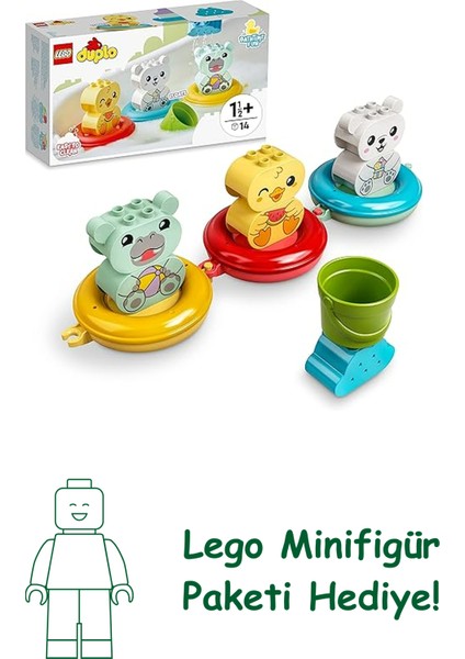 ® Duplo® Ilk Banyo Zamanı Eğlencesi: Yüzen Hayvan Treni 10965-18 Ay ve Üzeri Okul Öncesi Yaştaki Çocuklar Için Oyuncak Yapım Seti (14 Parça)