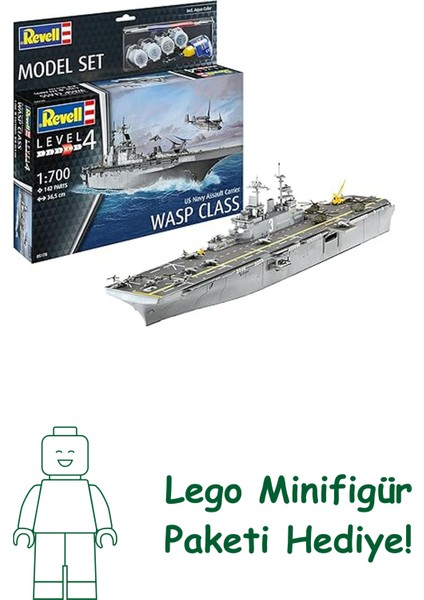 Revell 1:700 Assault Carrier Uss VBG65178