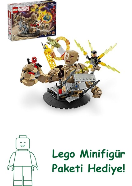 | Marvel Örümcek Adam Kum Adam’a Karşı: Son Savaş 76280 – 10 Yaş ve Üzeri Süper Kahraman Seven Çocuklar Için Yaratıcı Oyuncak Yapım Seti (347 Parça)