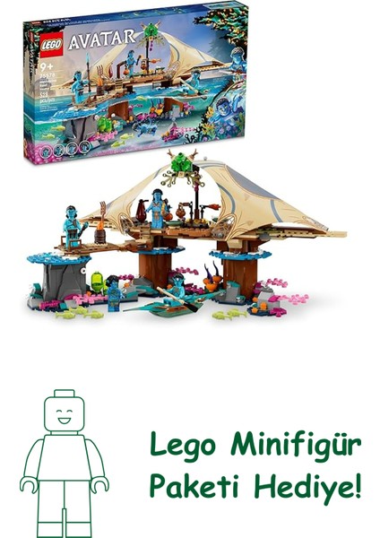 ® Avatar Metkayina Resif Evi 75578-9 Yaş ve Üzeri Çocuklar Için 4 Minifigür Içeren Koleksiyonluk Yaratıcı Oyuncak Yapım Seti (528 Parça)